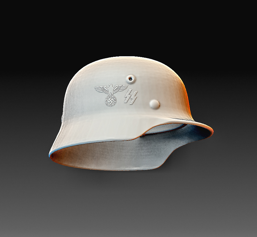 Download OBJ file German helmet WW2 • Design to 3D print ・ Cults